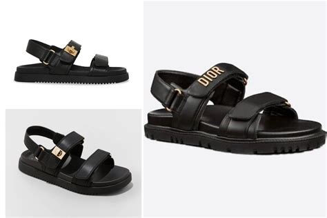 target dior dupe sandals|Ballin’ On A Budget: Christian Dior Act Sandal vs. Steve .